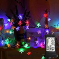 Expired: LiyuanQ 100 LED Plug in String Lights 33 feet 8 Modes Star Fairy Lights Waterproof Twinkle String Lights