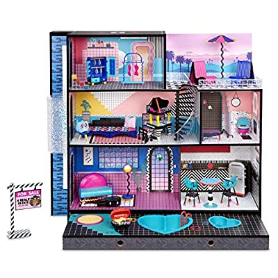 LOL Surprise Home Sweet with OMG Doll– Real Wood Doll House with 85+ Surprises - $104.99 ($178.09)