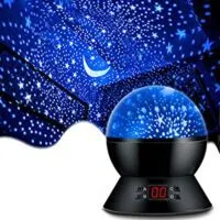 Expired:&nbsp;MOKOQI Star Projector Night Lights With Timer Glow in The Dark Stars and Moon