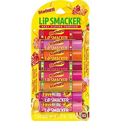 Lip Smacker Starburst Party Pack Lip Glosses, 8 Count