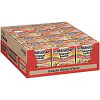 Maruchan Instant Lunch Sriracha Chicken, 2.25 oz (Pack of 12)