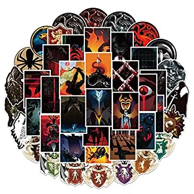 55% off - Expired:&nbsp;Mosteck Game Of Thrones Stickers Decals (100pcs) – The Office Stickers for Laptops, Hydro Flasks