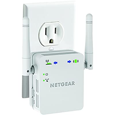 NETGEAR N300 Wall Plug Version Wi-Fi Range Extender (WN3000RP)