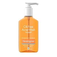 Neutrogena Oil-Free Acne Fighting Facial Cleanser with Salicylic Acid Acne Treatment Medicine, 9.1 fl. oz, 3 pk