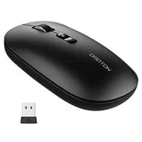 Expired:&nbsp;OMOTON Bluetooth Wireless Mouse for iPad, Triple-Mode (BT 3.0/5.0/2.4GHz) and 3 Adjustable DPI for Mac, Windows