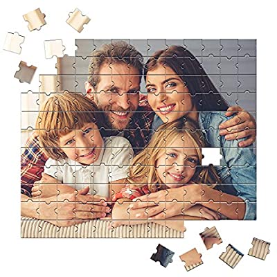 Expired: Personalized Jigsaw Puzzle for Adults 300 Pieces Custom Wooden Jigsaw Puzzle,Upload Your own Image,Gifts for famiy Friends