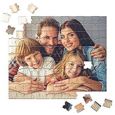 50% off - Expired: Personalized Jigsaw Puzzle for Adults 300 Pieces Custom Wooden Jigsaw Puzzle,Upload Your own Image,Gifts for famiy Friends