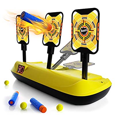 70% off - Expired: Phaxcoo Electronic Shooting Target Scoring Auto Reset Digital Targets for Nerf Guns Blaster