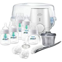 Philips Avent Anti-colic Baby Bottle with AirFree vent Gift Set All In One, SCD397/02