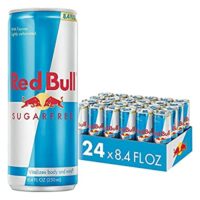 Red Bull Energy Drink Sugar Free 24 Pack 8.4 Fl Oz