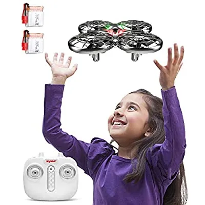 80% off - Expired: SYMA Kids Hand Operated Drones X100 Quadcopter with Auto-Avoid Obstacles,360°Flip, LED Light, 2 Speed