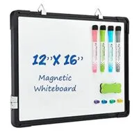 Expired:&nbsp;Small Dry Erase White Board, Tankee 12″ x 16″ Magnetic Hanging Whiteboard