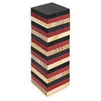 FAO Schwarz 52-Piece Wood Jumbling Tower Party Game