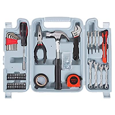Stalwart – 75-HT40099 Tool Kit – 124 Heat-Treated Pieces with Carrying Case - $15.85 ($27.43)