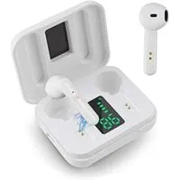 Expired:&nbsp;True Wireless Earbuds, MilanSo Bluetooth V5.0 Earphones,Lightweight in-Ear Stereo Earbuds, 30H Cyclic Playtime (White)