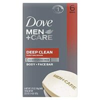 6 Bars – Dove Men+Care Body Soap and Face Bar 3.75 oz