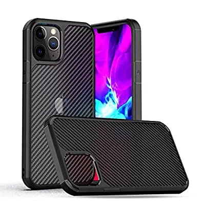 70% off - Expired: VATI Compatible with iPhone 12 Pro Max Case Cover, Translucent Matte Back with TPU Edge Case