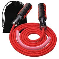 Expired: VATI Jump Rope, Tangle-Free Ball Bearing Rapid Speed Skipping Rope wit Memory Foam Antiskid Handles Adjustable Jumping Ropes