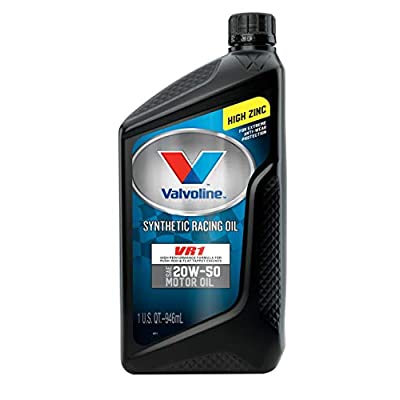 Valvoline VR1 Racing Synthetic SAE 20W-50 Motor Oil 1 QT - $7.12 ($9.93)
