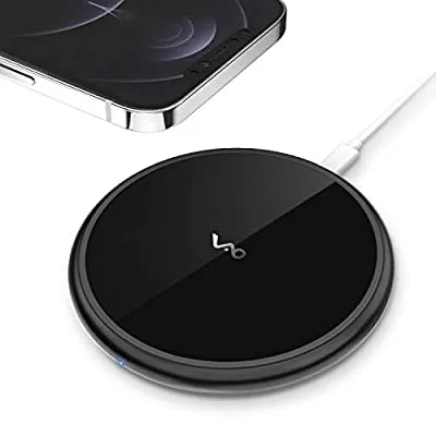 Expired:&nbsp;Vebach Wireless Charger, Aluminum Frame, Qi Certified Wireless Charging Pad 7.5W /10W for iPhone and Samsung