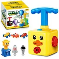 Expired:&nbsp;Vusnud Balloon Launcher Car Toy Set, STEM Toy Gift for Kids, Balloon Powered Car & Rocket Toys