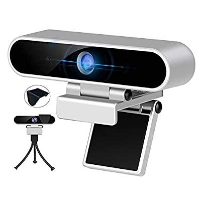 Expired: Webcam with Microphone 1080P Webcam USB Camera 30fps Streaming Webcam with Tripod & Privacy Cover