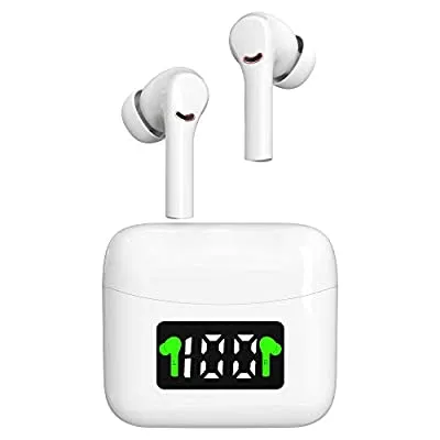 65% off - Expired:&nbsp;Wireless Earbuds Bluetooth 5.2 with Smart LED Display Charging Case IPX7 Waterproof 60 Hours Playtime