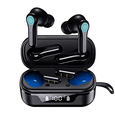 70% off - Expired:&nbsp;Wireless Earbuds Bluetooth [Upgard 5.1] Touch Control in-Ear Deep Bass Stereo IP7 Waterproof Earbuds 30H Playtime with Mic USB-C Quick Charge