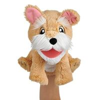 WowWee Alive Jr. Play and Say Puppets – Interactive Plush Puppets – Pepper The Puppy