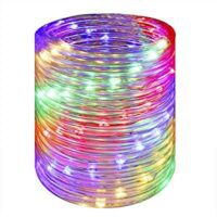 Expired: Wstan LED Rope Lights,Multicolor Fairy Lighting,12V Indoor Outdoors Plug in,16ft Connectable and Flexible Colorful Tube Lighting