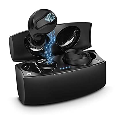 Expired: YW YUWISS T04 Bluetooth 5.0 True Wireless Earbuds Touch Control IPX8 Waterproof with Noise Cancelling Mic