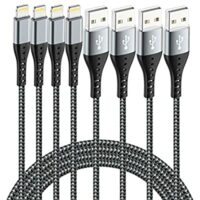 Expired: iPhone Charger Lightning Cable IDiSON 4Pack(10ft 6ft 6ft 3ft) Certified Braided Nylon Fast Charger Cable