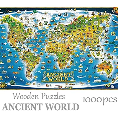 70% off - Expired: 1000 Pieces Ancient World – Educational Jigsaw Puzzle for Kids/Adults