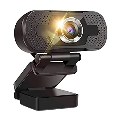75% off - Expired:&nbsp;1080P USB Webcam with Microphone, Adjustable Base (Plug and Play)