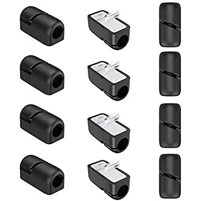 60% off - Expired:&nbsp;12 Pack Adhesive Cable Clips for Cable Organizers