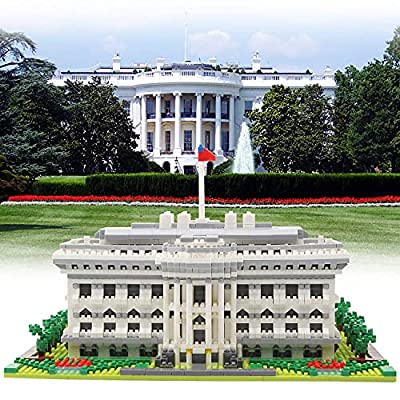 60% off - Expired: 2021 PCS  Architecture White House Micro Blocks – 3D Puzzle Building Blocks Set