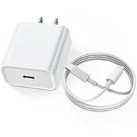 Expired: 20W USB C Wall Charger PD Adapter with 6FT Type-C to Lightning Cable for iPhone