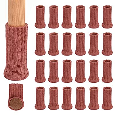 Expired: 24PCS Chair Leg Socks High Elastic Furniture Pads Non-Slip