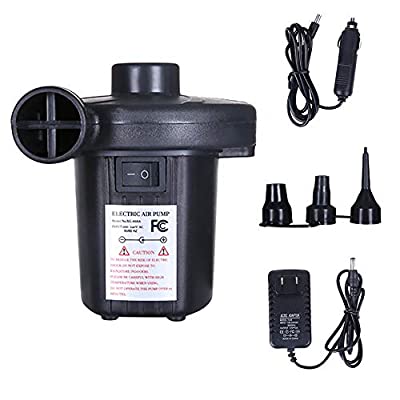 Expired: 2Way Electric Air Pump, Portable Quick-Fill AC/DC Air Pump Inflatable/Deflatable