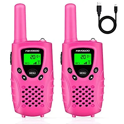 60% off - Expired:&nbsp;4 Miles Range Walkie Talkies for 3-12 Yr Old, 22 Channels 2 Way Radio with Flashlight