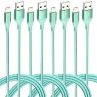 Expired:&nbsp;4 Pack Lightning Cable (3/6/6/10ft) MFi Certified Nylon Braided Cord