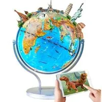 Expired:&nbsp;720°Rotation Augmented Reality Interactive Globe 8 Inchs for Kids