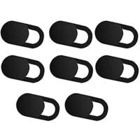 Expired: 8 Pack – Ultra Thin Camera Cover Slide (Webcam Privacy) for Laptop, MacBook, Tablet, Smartphone