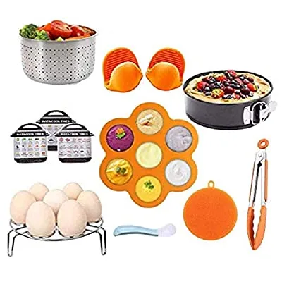 Expired:&nbsp;8 Pc Accessories Set for Instant Pot 5, 6, 8 Qt