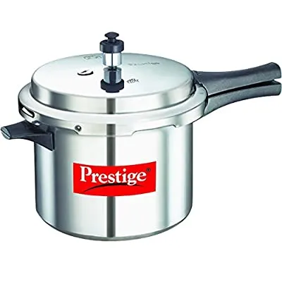 Prestige Popular Pressure Cooker, 5 L, Silver