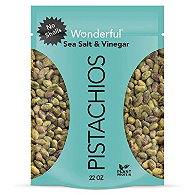 Wonderful Pistachios No Shells, Sea Salt & Vinegar, 22 Oz Bag - $13.58 ($34.52)