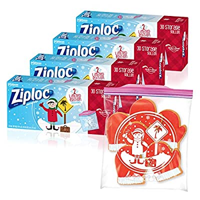 Ziploc Storage Bags with New Grip ‘n Seal Technology -120 Count - $9.74 ($25.20)
