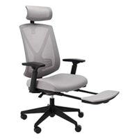 Amazon Basics Ergonomic High-Back Reclining Mesh Office Chair – Gray