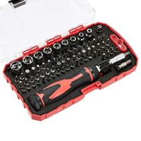 Amazon Basics 73-Piece Magnetic Ratchet Wrench and Screwdriver Set