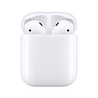Apple AirPods (2nd Generation) Wireless Earbuds with Lightning Charging Case